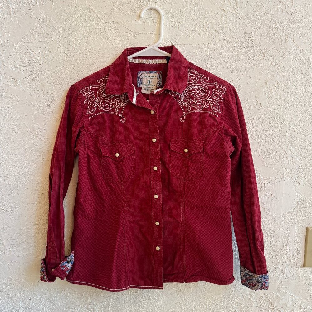 Panhandle Women's Pearl Snap Western Shirt